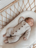 Load image into Gallery viewer, Romper For Infants | Baby Knitted Romper | Brave Little Lamb
