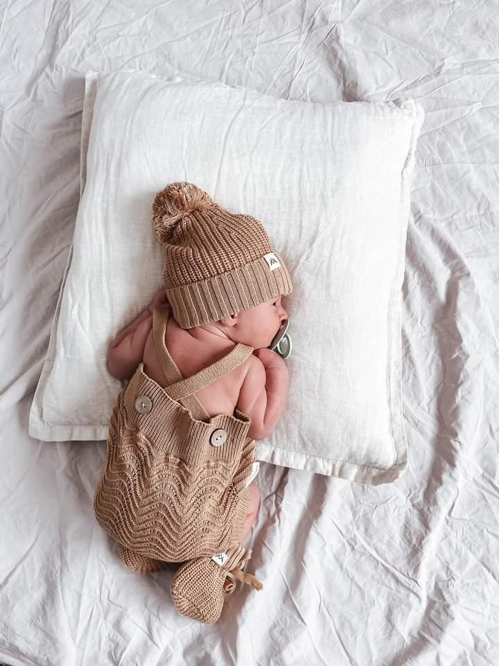 3LC Textured Knit Beanie | Coco