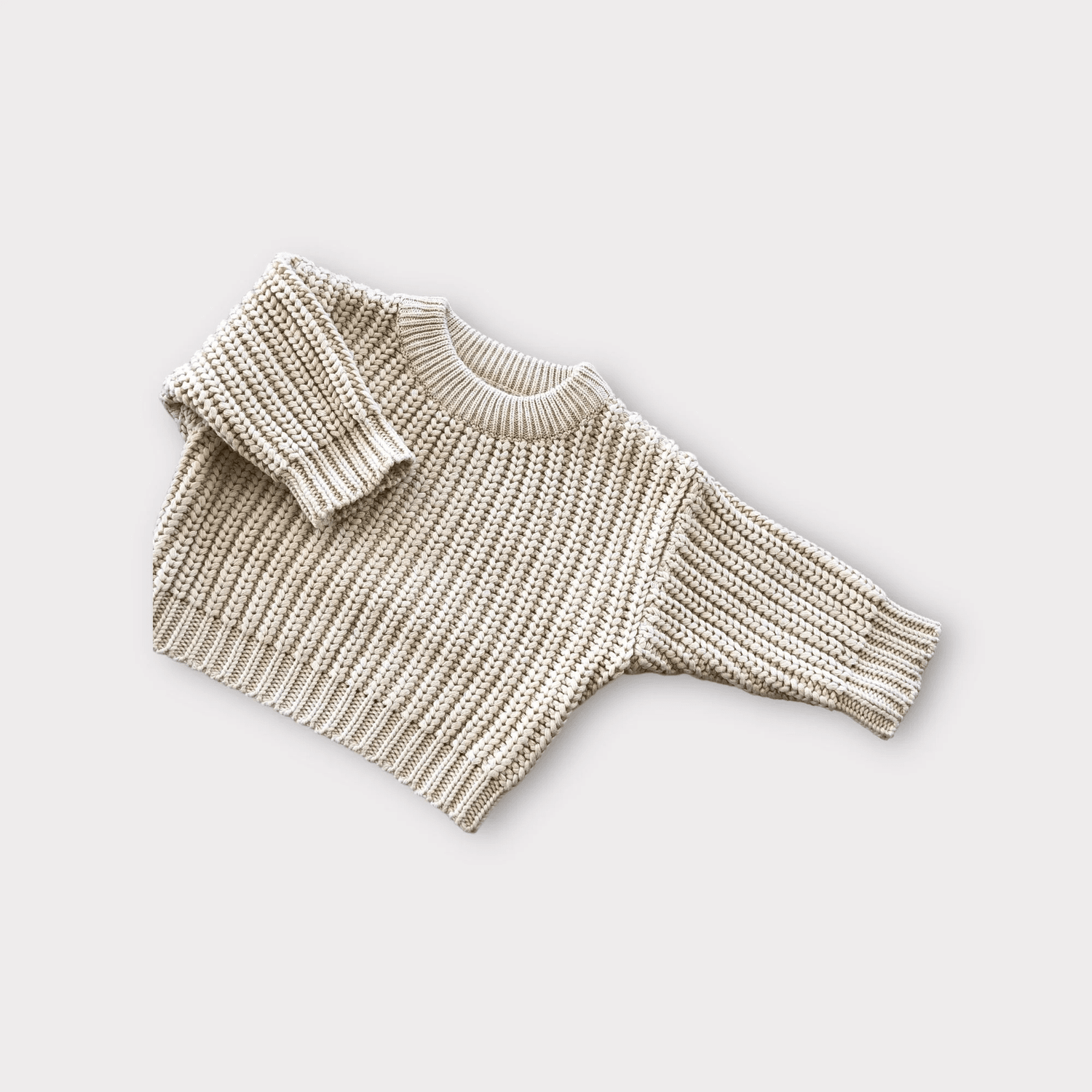 Chunky Knit Sweater | Oat