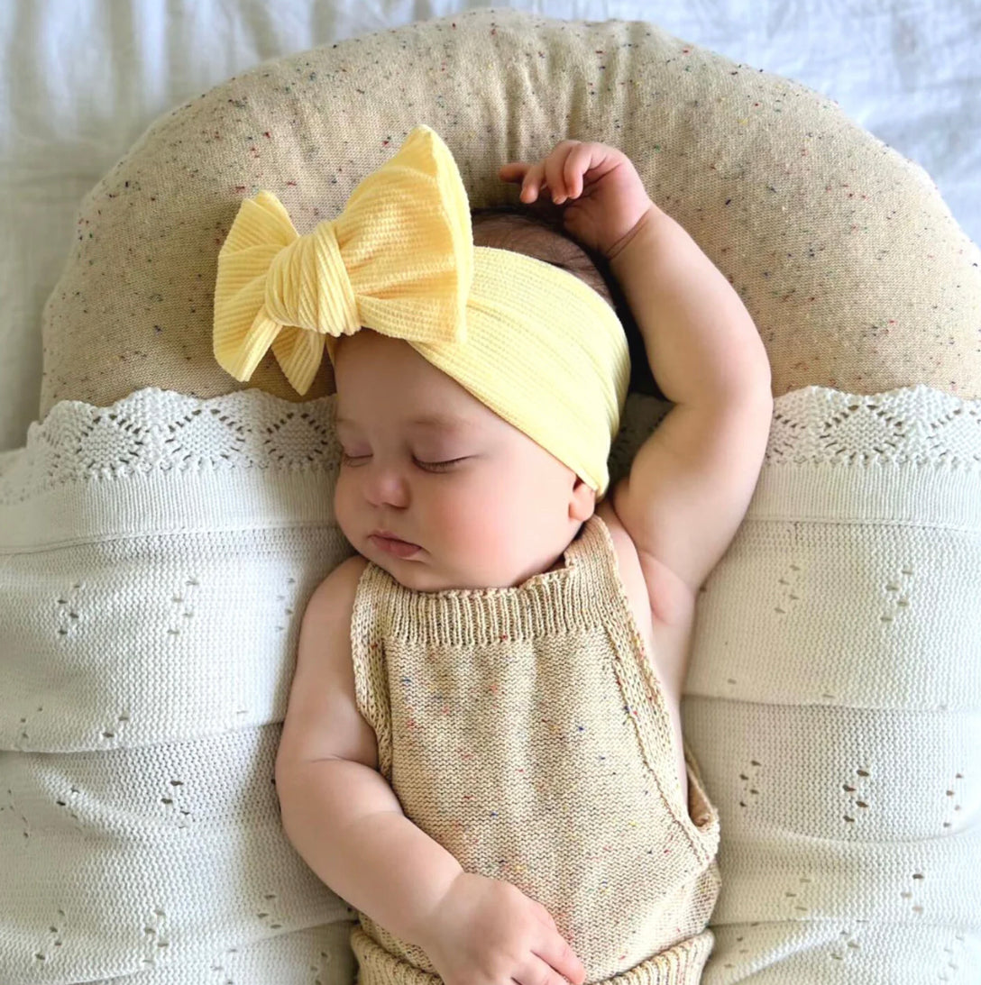 Knitted Top | Oatmeal Speckled