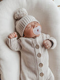 Load image into Gallery viewer, Baby Beanie Hat | Infant Knitted Beanie | Brave Little Lamb
