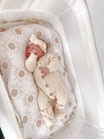 3LC Knitted Romper | Oat