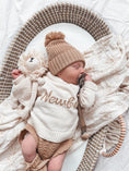 Load image into Gallery viewer, Beanie For Infant | 3LC Textured Knit Beanie | Brave Little Lamb
