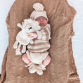 Load image into Gallery viewer, Booties For Newborns | Textured Knit Booties | Brave Little Lamb
