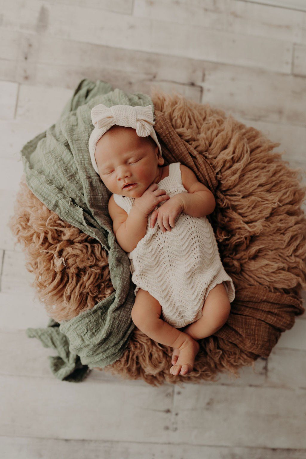 3LC Wave Knit Bodysuit - Coco