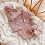 Chunky Knit Beanie | Blush