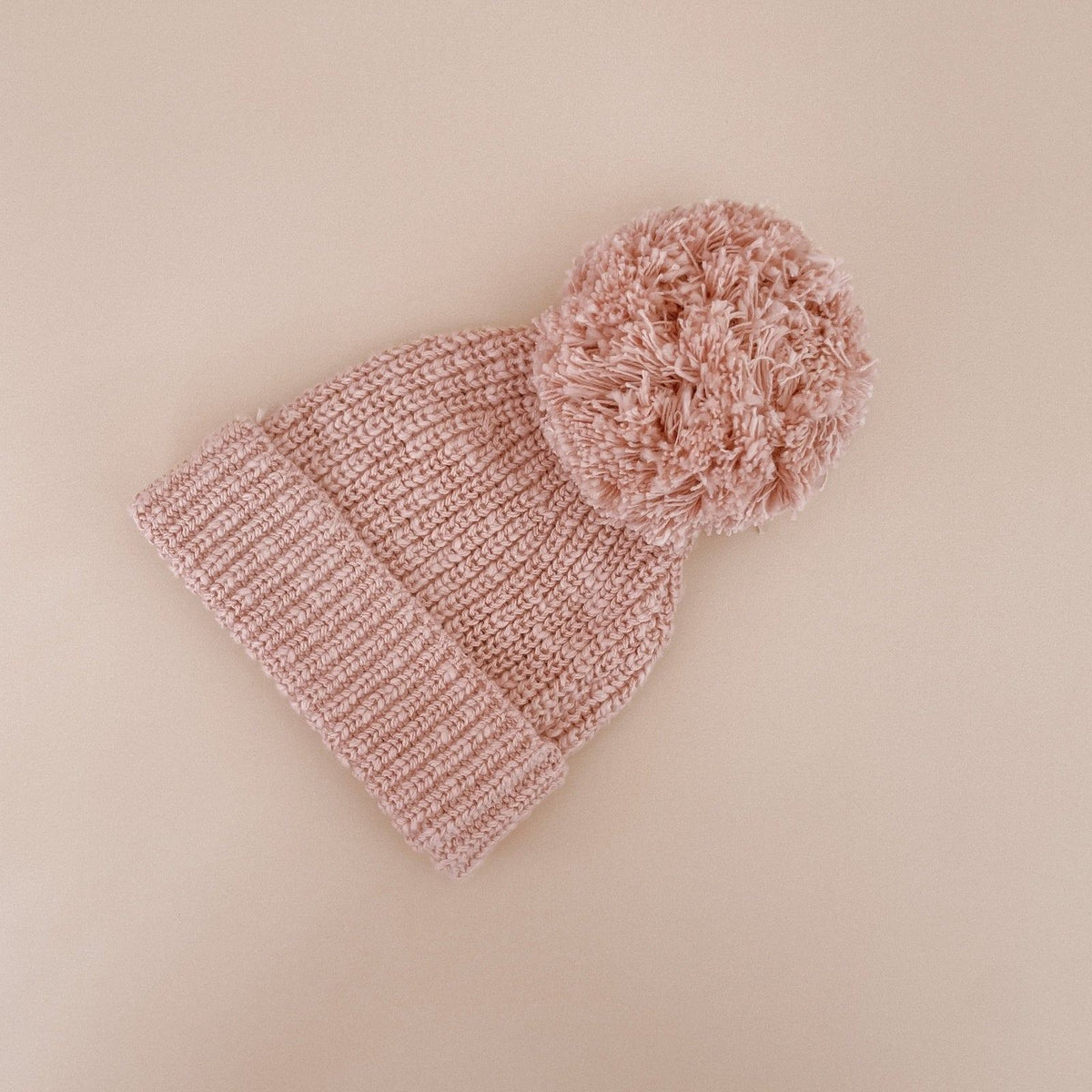 Chunky Knit Beanie | Blush