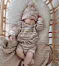 Load image into Gallery viewer, Newborn Knitted Outfit | Sweater & Bloomer Set | Brave Little Lamb
