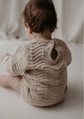 Load image into Gallery viewer, Best Baby Romper | Chevron Knit Romper | Brave Little Lamb
