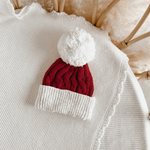 Christmas Cable Knit Beanie