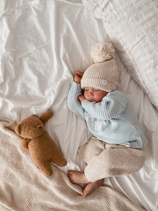 Best Newborn Beanie | Chunky Beanie | Brave Little Lamb