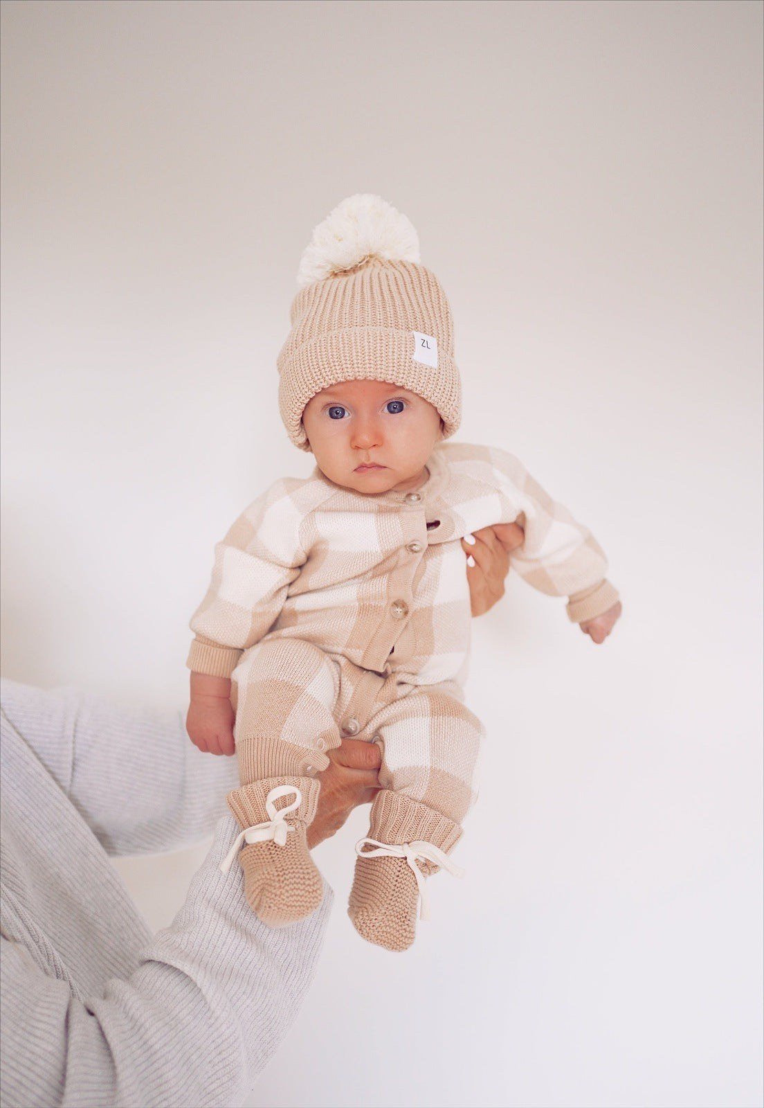 Clothes For Winter Newborn | Classic Baby Romper | Brave Little Lamb