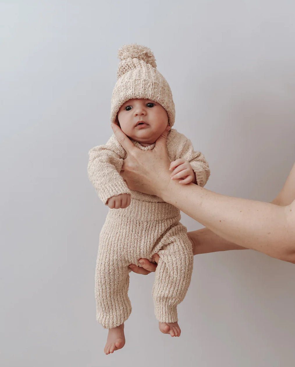 Newborn Knitted Pants | Combed Cotton Pants | Brave Little Lamb