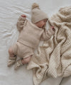 Newborn Knit Sweater | Combed Cotton Sweater | Brave Little Lamb