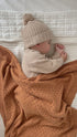 Divine Pointelle Blanket | Copper