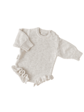 Load image into Gallery viewer, Frill Bubble Romper | Coconut
