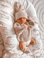 Fringe Swaddle Blanket | Palm