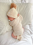 Load image into Gallery viewer, Winter Newborn Outfit | Heirloom Romper For Baby | Brave Little Lamb
