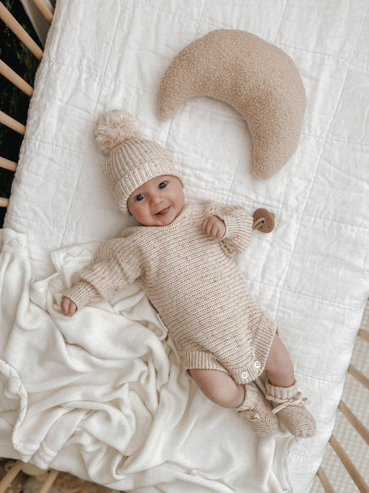 Baby Winter Clothes | Heirloom Romper For Infants | Brave Little Lamb