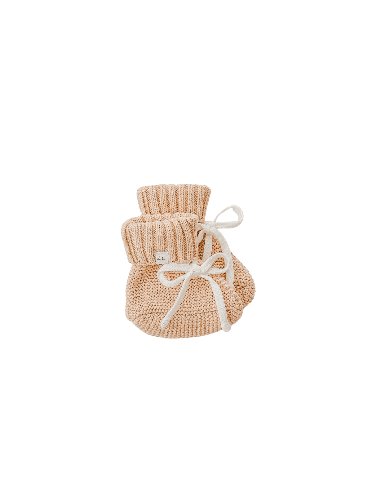 Knit Booties | Sand Fleck