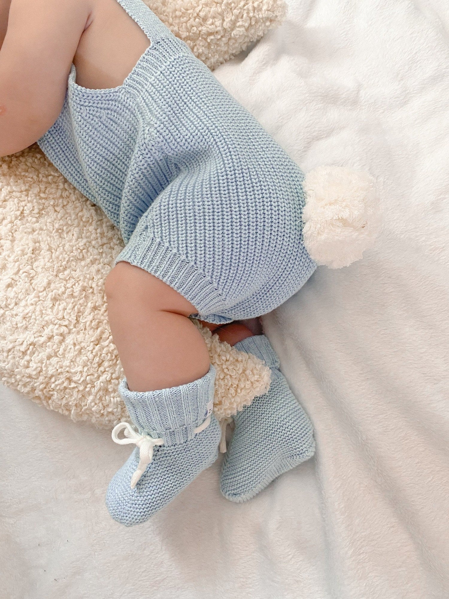 Knit Booties - Echo