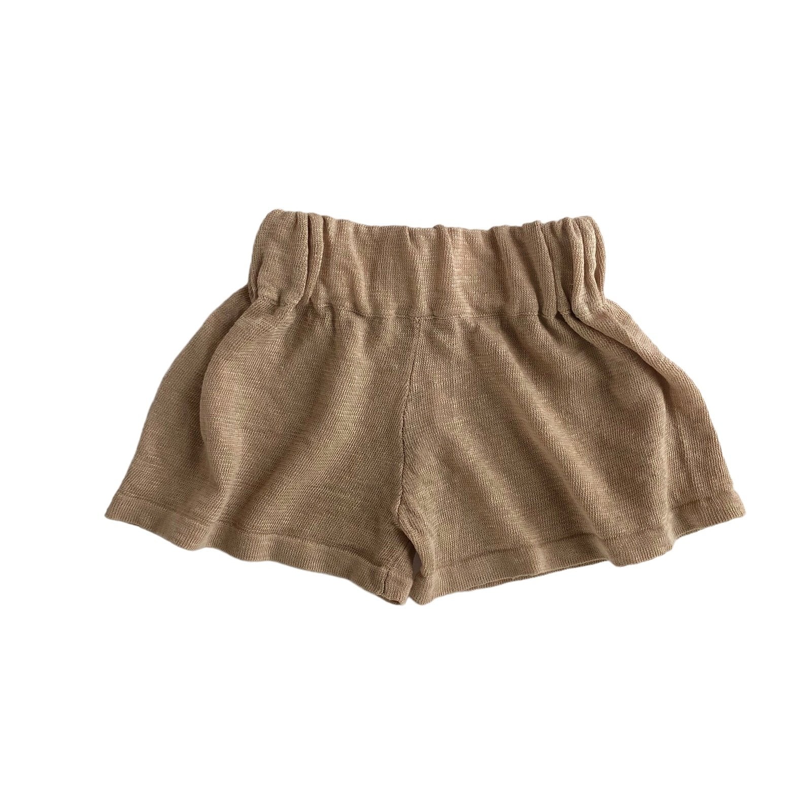 Linen Tee & Shorts Set | Wheat