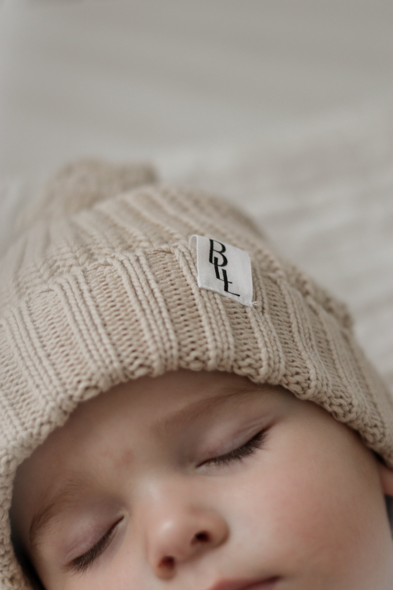 Luxe Knit Beanie | Stone