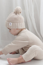 Luxe Knit Beanie | Stone