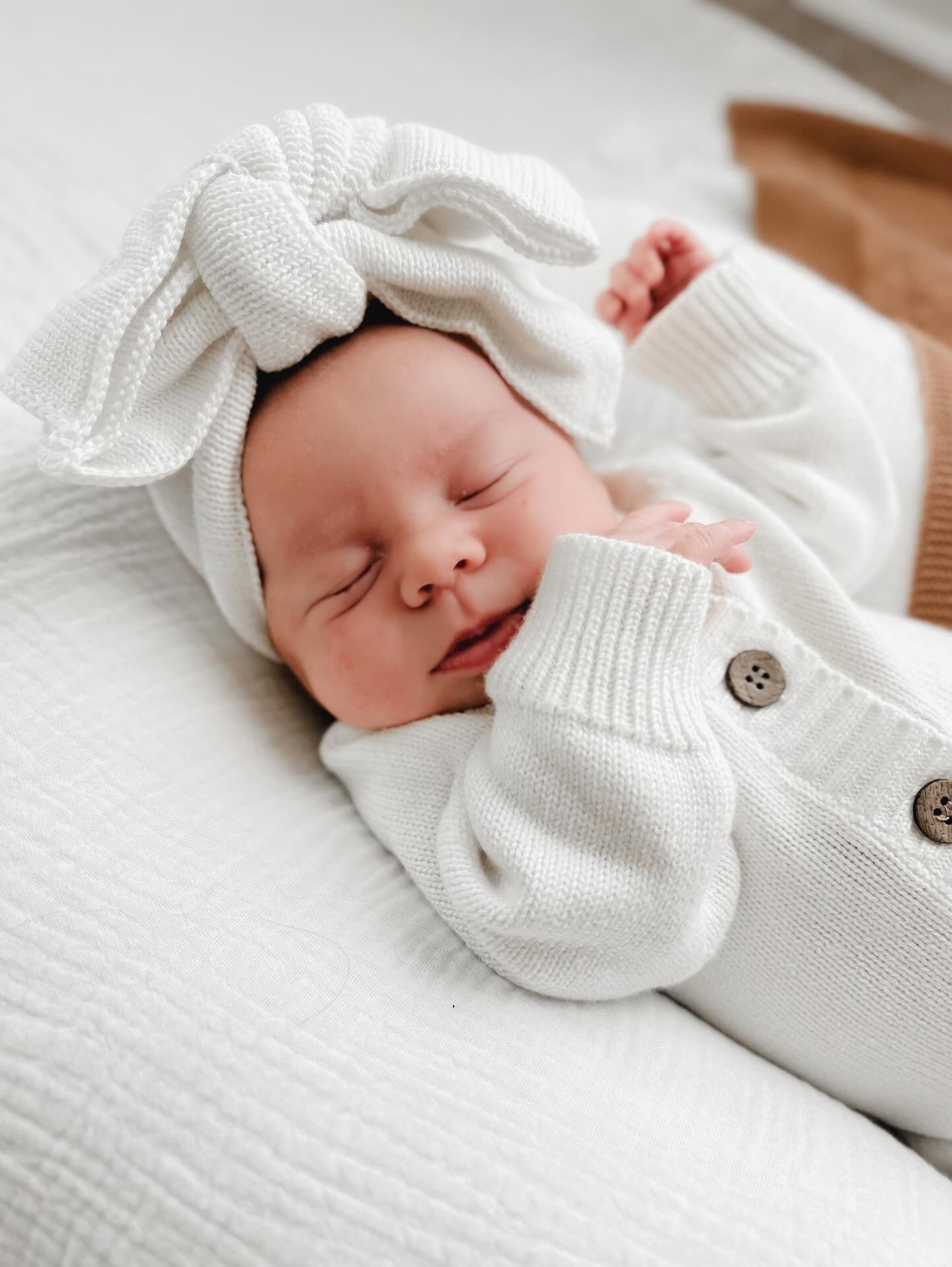 Luxe Knit Headband - Ivory