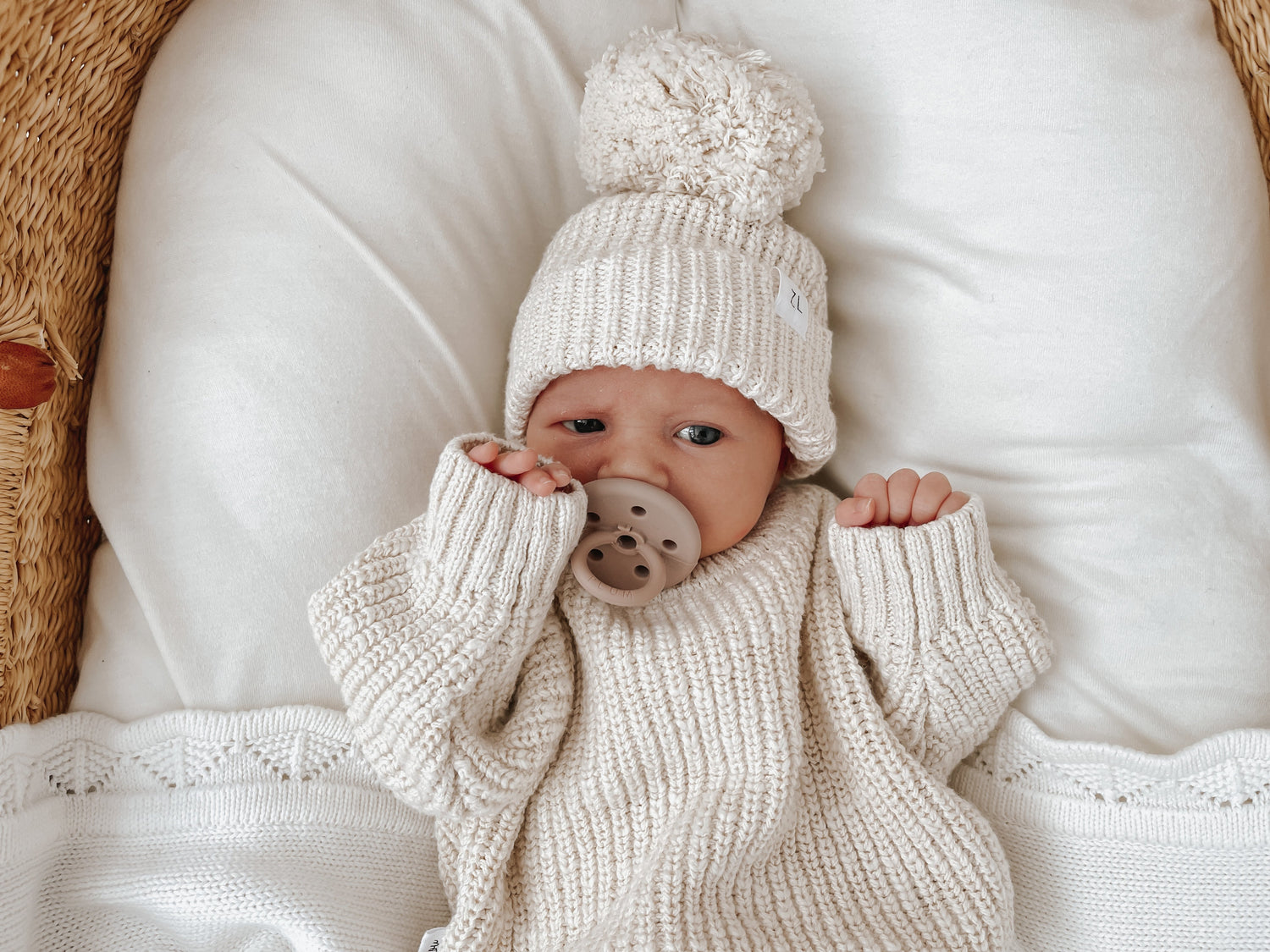 Textured Knit Sweater - Honey