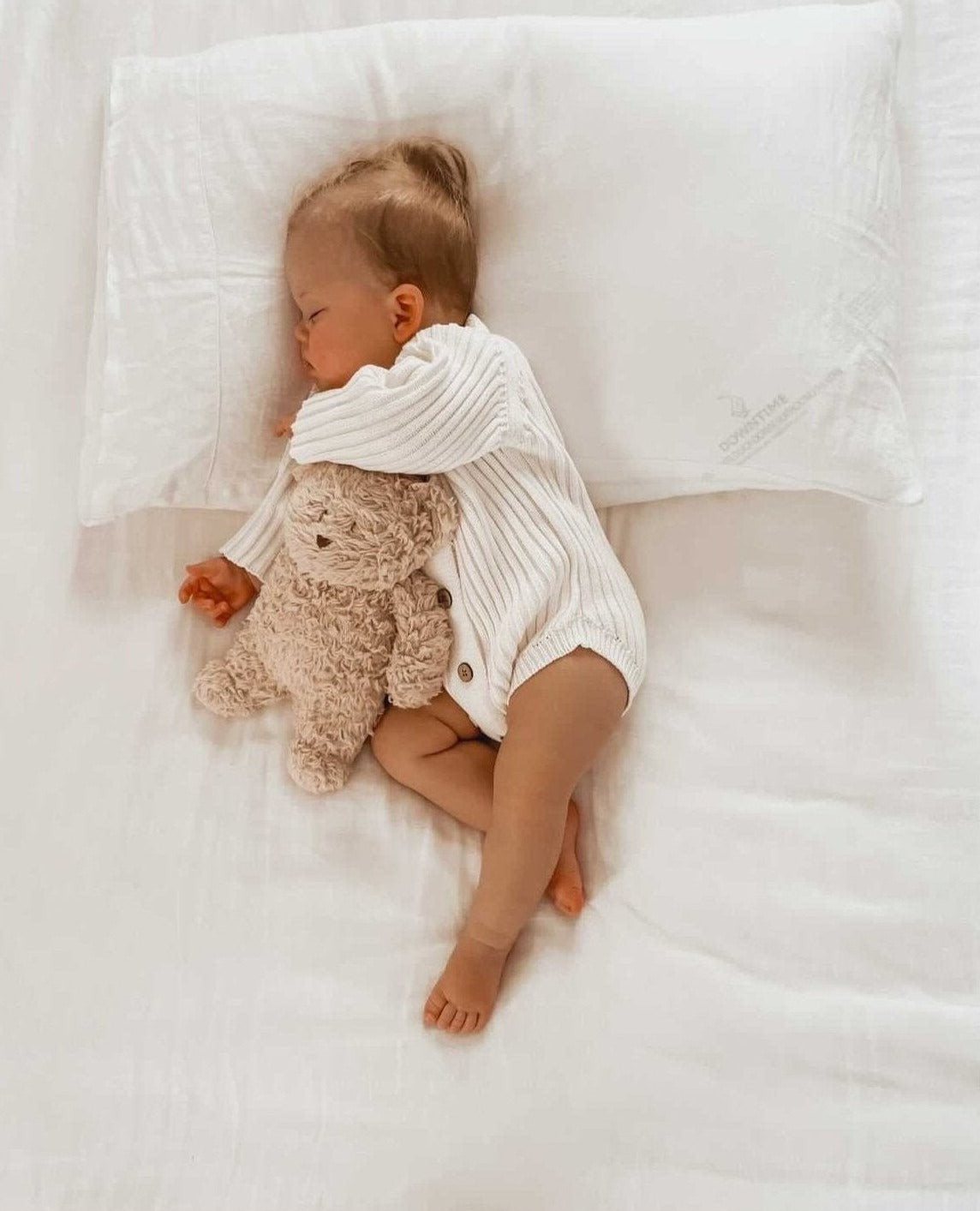 Ribbed Onesie - Milk