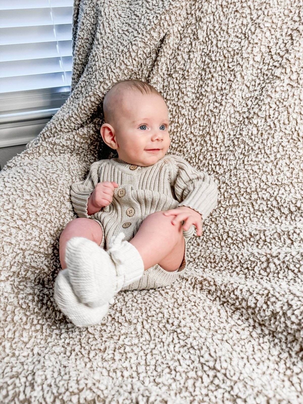 Ribbed Onesie | Oak