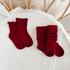 Scrunch Socks | Red