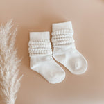 Scrunch Socks | White