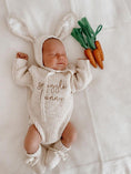 Load image into Gallery viewer, Snuggle Bunny Knit Romper | Honey
