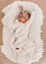 Woodlands Knit Blanket | Milk