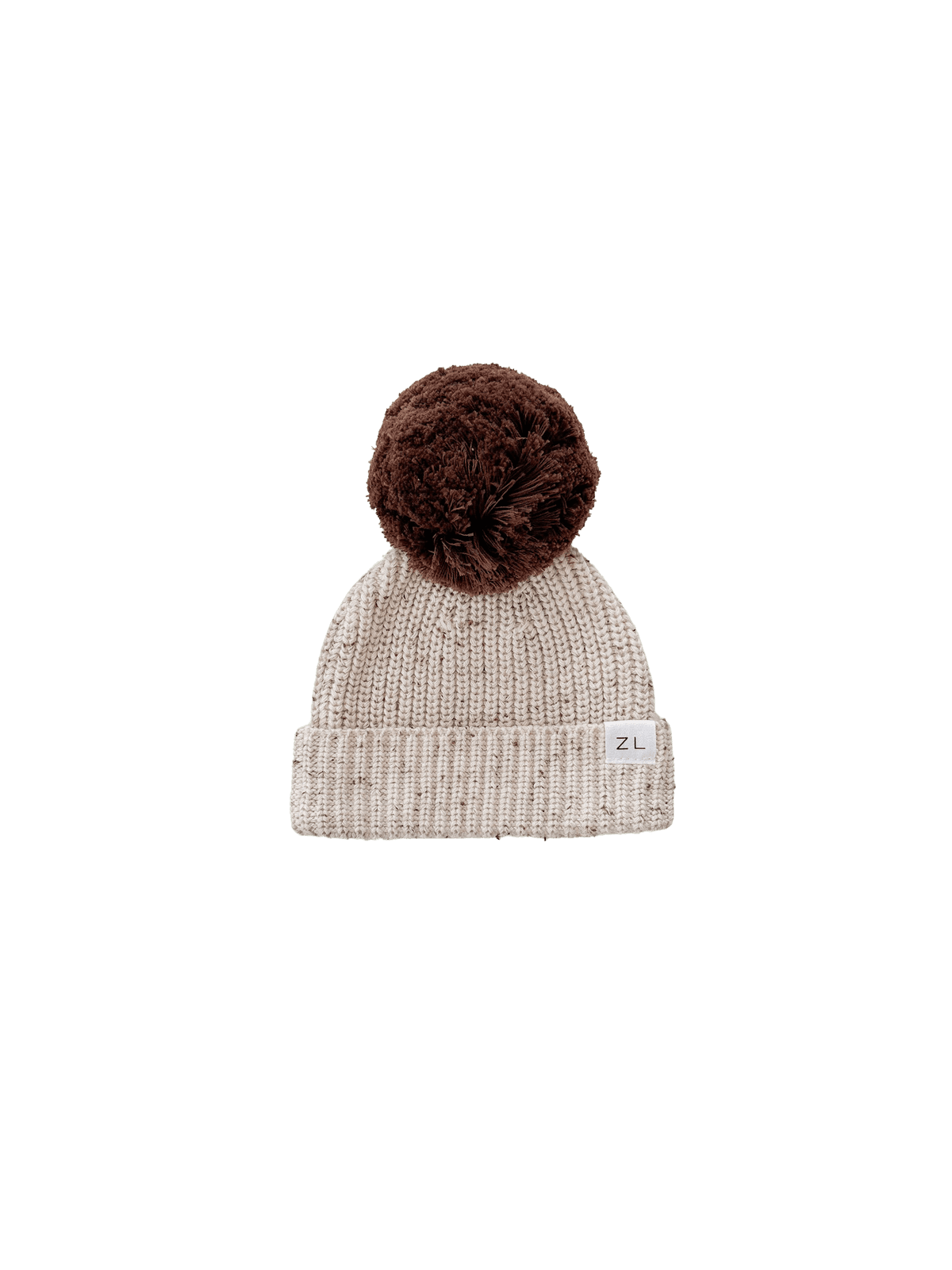 Chunky Knit Beanie | Cocoa Fleck