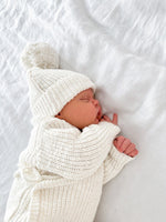 Winter Hat For Infant | Baby Knit Beanie | Brave Little Lamb