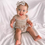 Baby Girl Clothing Set | Abigail Ruffle Summer Set | Brave Little Lamb