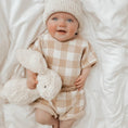 Load image into Gallery viewer, Summer Clothes For Newborn | Gingham Summer Set | Brave Little Lamb
