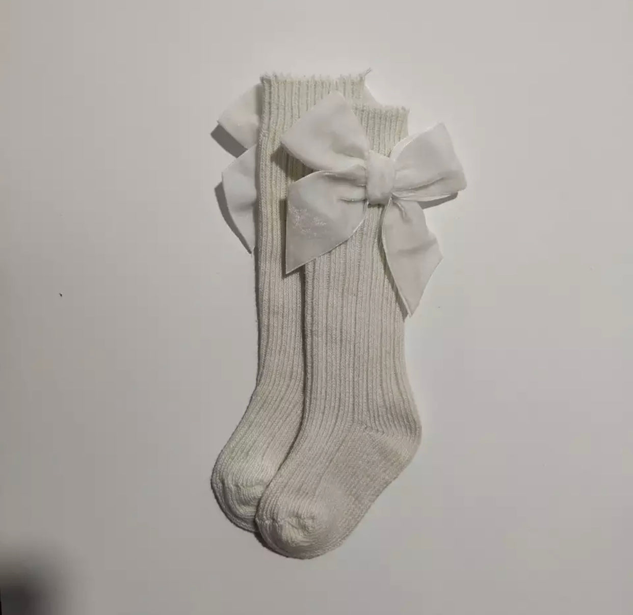 Blythe Velvet Bow Socks