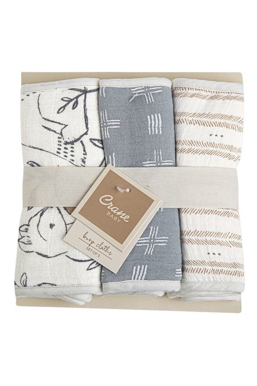 Burp Cloth 3 Pack Set-Ezra