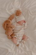 Load image into Gallery viewer, Newborn Knit Romper | Knit Bubble Romper | Brave Little Lamb
