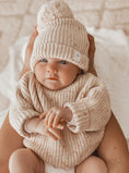 Load image into Gallery viewer, Infant Beanie Hat | Chunky Knit Beanie | Brave Little Lamb
