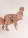 Load image into Gallery viewer, Classic Knit Romper - Chunky Fawn
