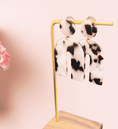 Load image into Gallery viewer, Dolce Arch Earrings-White Tortoise
