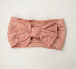 Eliana Knit Bow-Solids