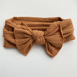 Eliana Knit Bow-Solids