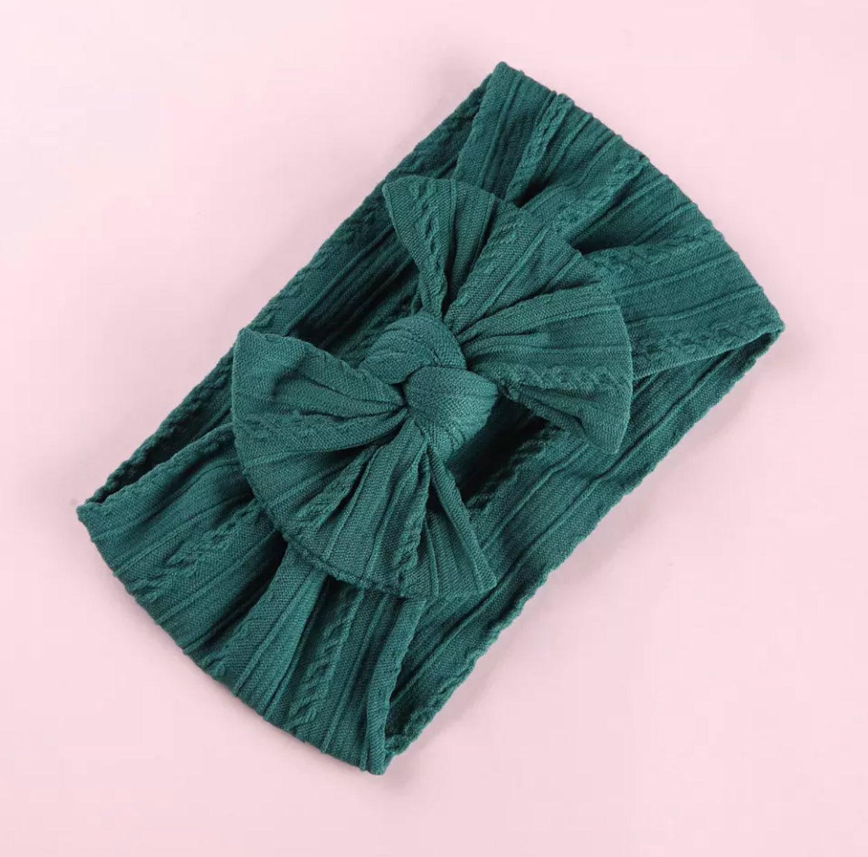 Eliana Knit Bow-Solids