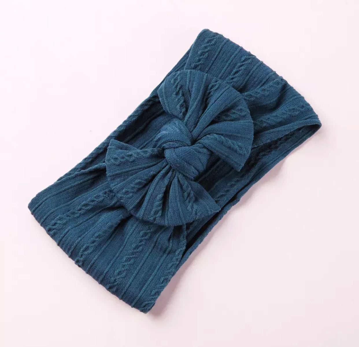 Eliana Knit Bow-Solids